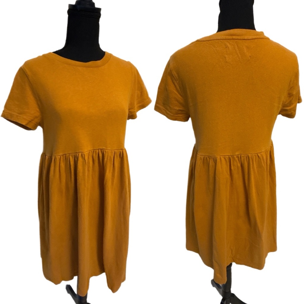 Urban Outfitters Mustard Yellow Dress